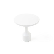 PERCHA FLOID Ø60 H58 BLANCO MATE