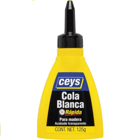 COLA BLANCA RAPIDA CEYS BIBERON 125gr 501602