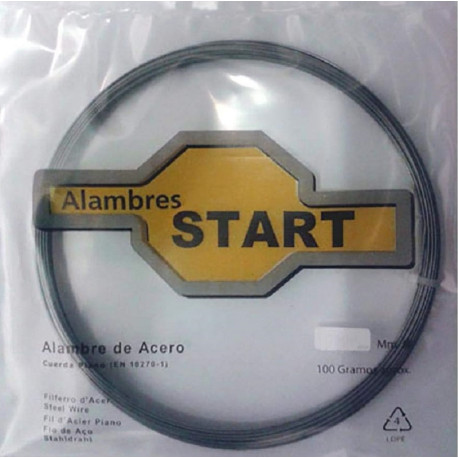 ALAMBRE CUERDA PIANO START 0,6mm 100gr