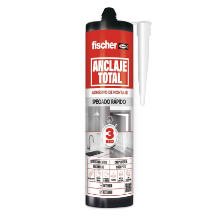 MS PROFESIONAL FISCHER ADHESIVO Y SELLADOR AGARRE INMEDIATO GRIS 290ml