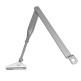 BRAZO S/RETENC.CIERRAPUERTAS DC340 PLATA