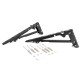 ESCUADRAS ABATIBLES GLORIA 350MM NEGRA CARGA MAX.80KG (DCHA-IZDA)