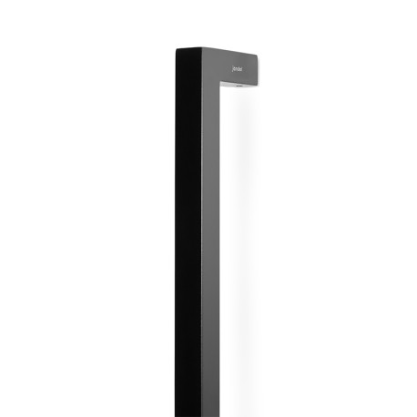 MANILLÓN INOX MODELO VALDO ACABADO NEGRO / EFECTO INOX - TUBULAR RECTO DE 900 Y 1200 MM PARA PUERTAS DE ENTRADA O PASO