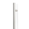 MANILLÓN INOX MODELO LAND NEGRO / EFECTO INOX - TUBULAR RECTO PARA PUERTAS DE PASO Y ENTRADA