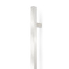 MANILLÓN INOX MODELO KARLA ACABADO NEGRO - EFECTO INOX PARA PUERTAS DE PASO O ENTRADA