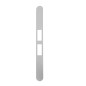 PLACA CERRADERO TOUCH CR.SAT  FRONTAL 18X196MM