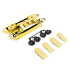 BISAGRA INVISIBLE KUBICA HYBRID K2460 CR.SAT  ACERO/ZAMAK. 60KG/2BIS. MIN.25 155X51mm.