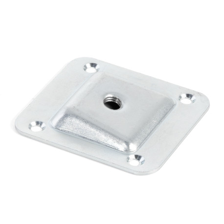 PLACA INCLINADA M8 ZINCADO PARA PATA DE MESA