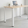 PATA REGULABLE PARA MESA RIGO 60x60-710 BLANCA