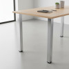 JUEGO DE PATAS REGULABLE PARA MESA RIGO 60x60-710 CROMO