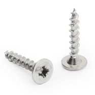 TORNILLO TIRADOR ROSCA MADERA CABEZA ANCHA KOMBY ZINCADO 3-20
