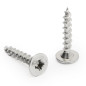 TORNILLO TIRADOR ROSCA MADERA CABEZA ANCHA KOMBY ZINCADO 3-20