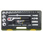 ESTUCHE INDUSTRIAL PROXXON 65pcs 1/2-1/4 2223286