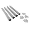 PATA REGULABLE PARA MESA VIGO 60-710 BLANCO