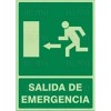 SEÑAL 901 PLÁSTICO 291x210 SALIDA DE EMERGENCIA"